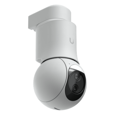UBIQUITI - Cámara IP PTZ Industrial / 4K 8 Megapixel / Zoom Óptico 22x / IR 100 m (328 ft) / IA Reconocimiento Facial y Placas / PoE++ / IP66 / Giro Continuo 360°