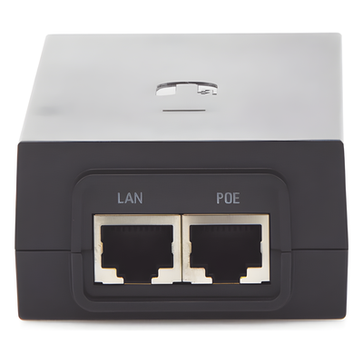 UBIQUITI - Adaptador PoE / 50 VDC / 1.2 A / Gigabit / 101 x 60 x 33 mm / 0.33 x 0.20 x 0.11 ft