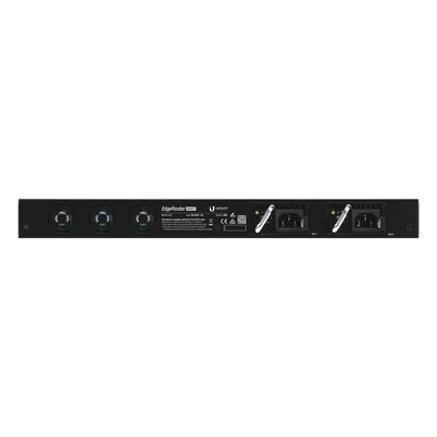 UBIQUITI - Router Edge / 8 Puertos SFP+ 10 Gbps / 1 Puerto RJ45 Gigabit / Throughput 80 Gbps / 16 Núcleos / 16 GB RAM / Hot-Swappable