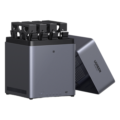 UGREEN - NAS 4 Bahías / Procesador RK3588C / 8 GB RAM / 2.5GbE / HDMI 4K / USB 3.2 Type-C / RAID 0/1/5/6/10