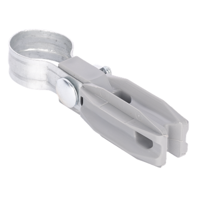 SFIRE - Aislador de Paso o Esquina / Abrazadera 1 Pulgada (25 mm) / Resina Virgen 100% / Acero Galvanizado / Anti-Arqueo / Bolsa 100 Unidades