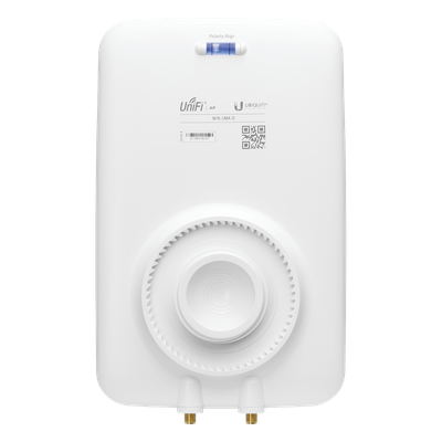 UBIQUITI - Antena sectorial simétrica UniFi, doble banda con apertura de 90° en 2.4 GHz (10 dBi) y 45° en 5 GHz (15dBi)