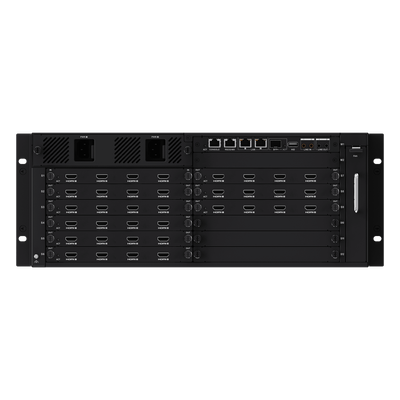 HIKVISION - Servidor Decodificador / 16 Entradas HDMI 4K / 32 Salidas HDMI 4K / 256 Canales 1080p / 512 Canales 720p / Rack 3U / ATCA