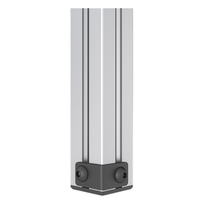 EPCOM INDUSTRIAL - Placa Antideslizante para VideoWall LED / Aluminio Anodizado / Instalación Frontal, Izquierda o Derecha / Profundidad Mínima 5 mm (0.2 ft) / Compatible con Estructuras Estándar