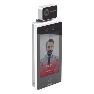 HIKVISION - Biométrico Min Moe para Acceso y Asistencia con Reconocimiento Facial  / Monitoreo y reportes en Excel por Software / Termografía Industrial / Acceso + Tiempo y Asistencia (reloj checador)