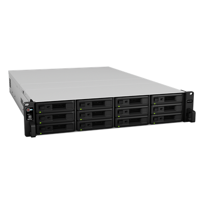 SYNOLOGY - Unidad de Expansión NAS / 12 Bahías de Disco / Fuentes de Alimentación Redundantes / Expansión de Volumen en Caliente / Rack 2U