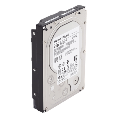 HIKVISION - Disco Duro Enterprise 3.5" / 4 TB / 7200 RPM / SATA / Caché 256 MB / Carga de trabajo 550 TB/año / HelioSeal
