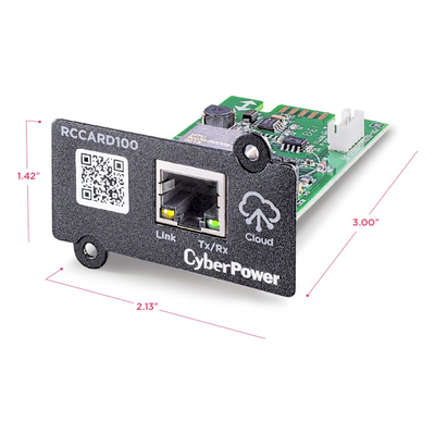 CYBERPOWER - Tarjeta de Gestión Remota / Wi-Fi 802.11 b/g/n / PowerPanel Cloud / Cambio en Caliente / UPS PR/OL/OR y PDU