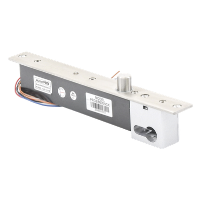 ACCESSPRO - Cerradura Eléctrica de Perno / Fuerza de Sujeción 2000 kg / Acero 16 mm / 12 VCC / Apertura Manual de Emergencia / IP para Puertas Izquierda o Derecha