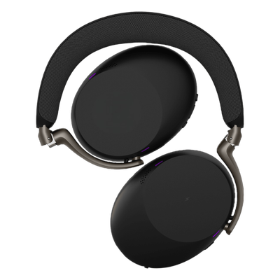 JABRA - Headset Profesional UC / Bluetooth 5.3 Multipunto / Cancelación Activa de Ruido Avanzada / ClearVoice IA / 25 Horas Llamadas / 120 Horas Música / 6 Micrófonos MEMS / Certificado Teams Zoom Meet