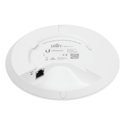 UBIQUITI - Access Point / Wi-Fi 5 Doble Banda / MIMO 2x2 / 867 Mbps / 100+ Clientes / 115 m² / PoE 802.3af