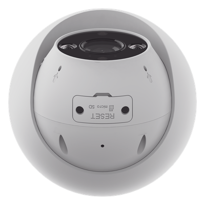 EZVIZ - Cámara Domo IP / 3 Megapixel (2K) / Wi-Fi / Visión Nocturna Color 30 m (98.4 ft) / Detección Humana y Vehículo / IP67 / Audio Bidireccional / Ranura Micro SD 512 GB