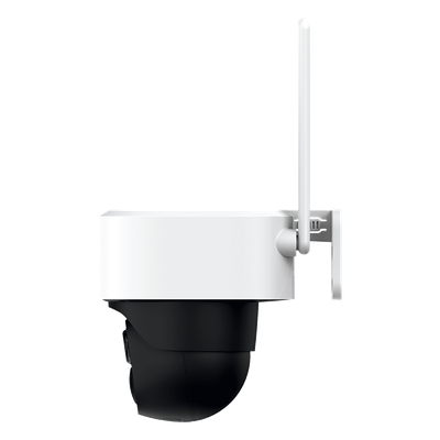 SMARTHOME BY EPCOM - Cámara PT de Batería / 4 MP / 4G LTE-FDD / Solar 5W / Color 10 m (32.8 ft) / Audio Bidireccional / IP65