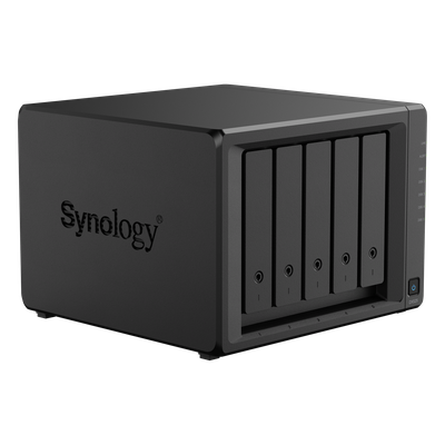 SYNOLOGY - Unidad de Expansión NAS / 5 Bahías SATA / Intercambio en Caliente / USB Tipo-C / HDD y SSD 2.5" y 3.5"