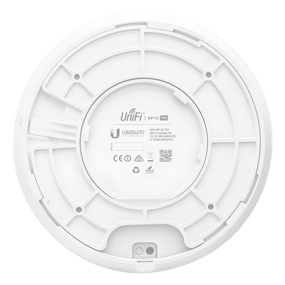 UBIQUITI - Access Point Wi-Fi 5 / 1.3 Gbps / MIMO 3x3 / Cobertura 140 m² (1,500 ft²) / 250+ Clientes / PoE / Montaje Techo-Pared