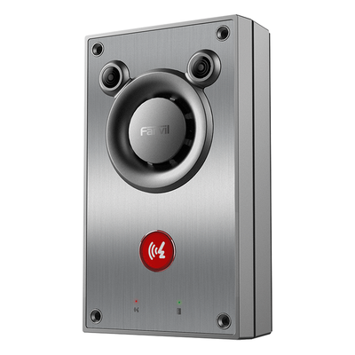 FANVIL - Intercomunicador IP de Emergencia / Altavoz 10W / 2 Líneas SIP / IP66 e IK10 / PoE 802.3af / Rango -40°C a 70°C
