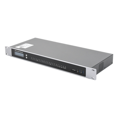 GRANDSTREAM - Conmutador IP-PBX / 1500 Usuarios / 200 Llamadas Simultáneas / 8 FXO / 8 FXS / Híbrido Local-Nube