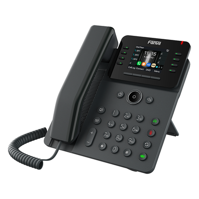 FANVIL - Teléfono IP Wi-Fi / 12 Líneas SIP / Pantalla Color 2.8
