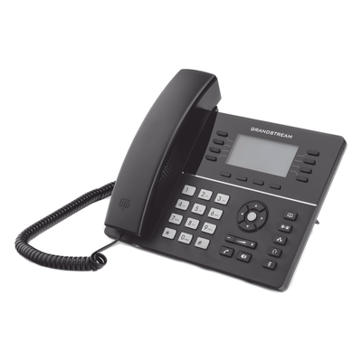 GRANDSTREAM - Teléfono IP Gama media de 8 Líneas con 4 teclas de función, 32 teclas de extensión BLF digital y conferencia de 5 vías PoE Gigabit