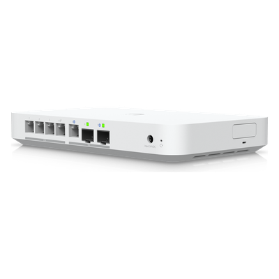 UBIQUITI - Cloud Gateway / 10G / 4x 2.5GbE / 1x 10G SFP+ / 50 Dispositivos / 500 Clientes / 3.28 ft x 3.28 ft