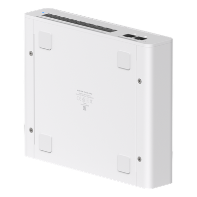 UBIQUITI - Switch PoE++ Capa 3 / 8 Puertos 10GbE / 2 Puertos SFP+ / PoE 155 W / Etherlighting™ / 200 Gbps