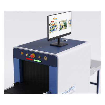 ACCESSPRO - Sistema de Inspección por Rayos X / Túnel 50x30 cm (20x12 pulgadas) / Detección de Explosivos y Materiales Orgánicos / Monitor LCD 21.5" / Zoom 32x / Memoria 100,000 Imágenes / Capacitación Incluida