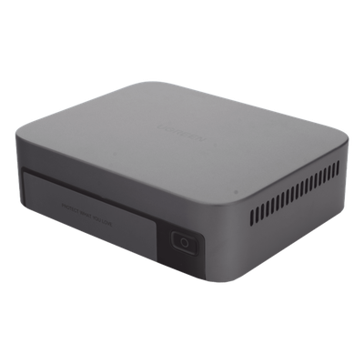 UGREEN - NAS Compacto / 4 Ranuras SSD M.2 NVMe PCIe 4.0 y 3.0 / Intel Core i5-1235U 10 Núcleos / 10GbE / Thunderbolt 4 40 Gbps / HDMI 8K / DDR5 hasta 64 GB
