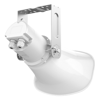 GRANDSTREAM - Altavoz SIP Bidireccional / 50W / 126 dBA / IP66 / 3 Micrófonos con IA / PoE++ / Alcance 8 m (26.2 ft)