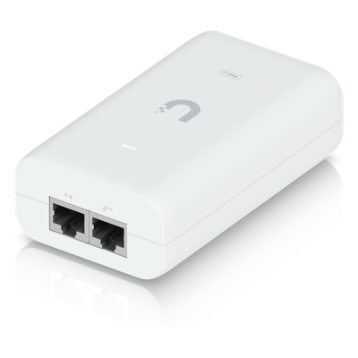 UBIQUITI - Inyector PoE++ / 48V DC @ 1.25A / Hasta 60W / Gigabit LAN / 4 Pares de Alimentación / LED de Estado