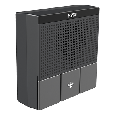 FANVIL - Mini Intercomunicador IP / Wi-Fi 2.4/5 GHz / 2 Líneas SIP / Audio HD / IP54 / PoE 802.3af / 1 Relé E/S