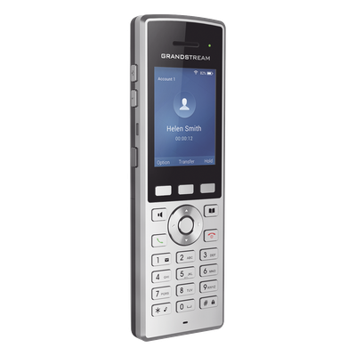 GRANDSTREAM - Teléfono IP Portátil Wi-Fi / Dual Band 2.4/5 GHz / 2 Líneas SIP / Bluetooth / HD Voice / 8 Horas Conversación