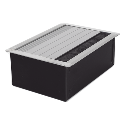 THORSMAN - Caja Universal Vacía / 2 Módulos / Aluminio Anodizado / Escritorio / 2m / 6.56 ft / -20°C a +80°C