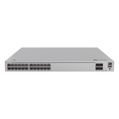 HUAWEI - Switch Administrable Capa 3 / 24 Puertos PoE 1000/2.5Gbps / 4 Puertos 10GE SFP+ / 200 Gbps / PoE Perpetuo 400W / iStack / ERPS