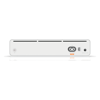 UBIQUITI - Consola Gateway-Switch / 8 Puertos LAN GbE RJ45 / 2 Puertos SFP+ 10G / Router WAN 1GbE / Rendimiento 8,500 Mbps / SSD 128 GB / Montaje Rack 1U