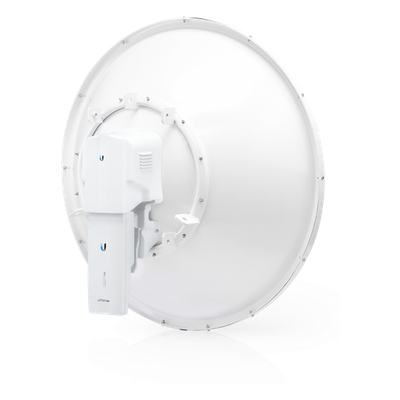 UBIQUITI - Radio Backhaul / 1.2 Gbps / Banda 11 GHz (10.7-11.7 GHz) / Antena 35 dBi / Duplexer Banda Alta / PoE+DC