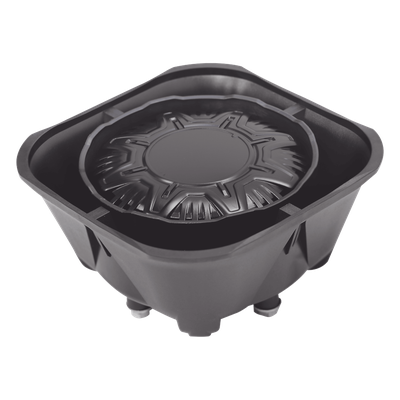 SIGNALPRO - Bocina Compacta de Uso Rudo / 100 Watts / 124.5 dB a 9.8 ft / 11 Ohms / Montaje Universal / Nylon Reforzado con Fibra