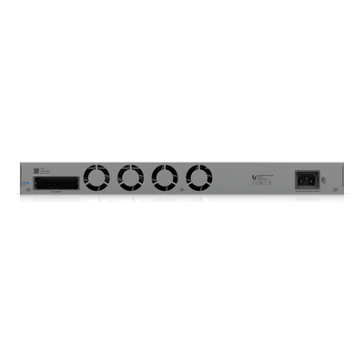 UBIQUITI - Switch PoE+++ Capa 3 / 10 Puertos 10GbE / 2 Puertos SFP+ / PoE 400 W / Etherlighting™ / 240 Gbps