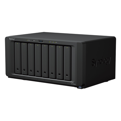 SYNOLOGY - Servidor NAS / 8 Bahías / 144 TB Bruto / Expansión 324 TB / 10GbE / RAID F1,0,1,5,6,10 / Caché SSD NVMe