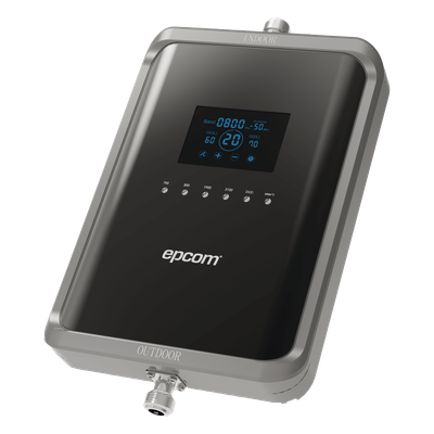 EPCOM - Amplificador Celular Pentabanda / 2G 3G 4G 5G / 700-2600 MHz / 70 dB / 300 m² (3,229 ft²) a 600 m² (6,458 ft²) / VoLTE