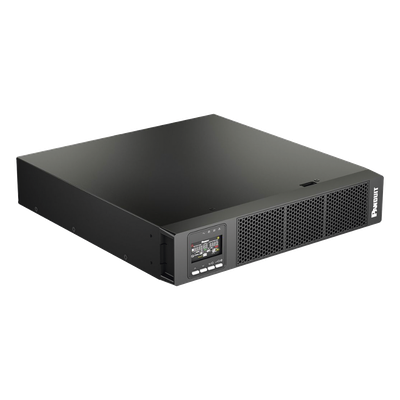 PANDUIT - UPS Online Doble Conversión / 2000 VA / 2000 W / Factor de Potencia 1.0 / 6 Tomas NEMA 5-20R / 2 UR Rack / Onda Senoidal Pura / Voltaje Seleccionable 100-125 Vca