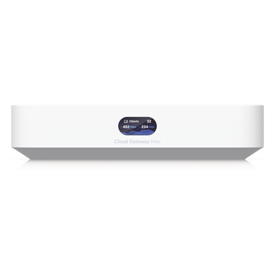 UBIQUITI - Cloud Gateway / 5 Puertos 2.5 GbE / 300+ Clientes / IPS 2.3 Gbps / NVMe 2 TB / SD-WAN / Full Stack UniFi