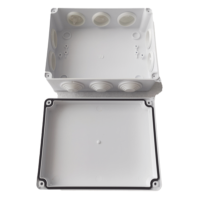 LINKEDPRO - Caja de Derivación para Exterior / IP65 / IK07 / 10 Entradas / 200 x 155 x 80 mm (7.9 x 6.1 x 3.1 in) / ABS Aislante