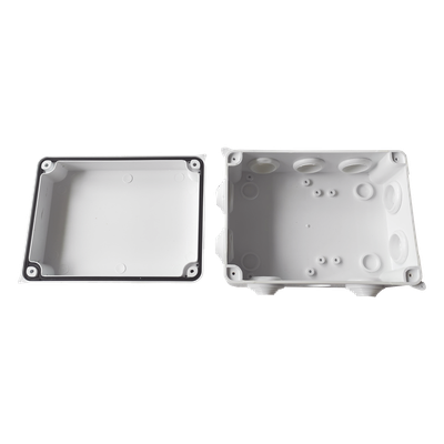 LINKEDPRO - Caja de Derivación IP65 / 10 Entradas / IK07 / ABS / 150 x 110 x 70 mm (5.9 x 4.3 x 2.8 in)