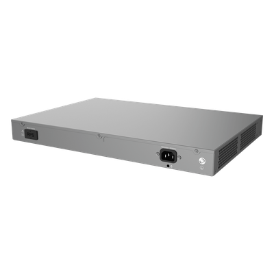 GRANDSTREAM - Switch Administrable L2++ / 24 Puertos Gigabit PoE++ 400W / 2 SFP+ / 88 Gbps / 65.472 Mpps / VLAN 4K / QoS Avanzado