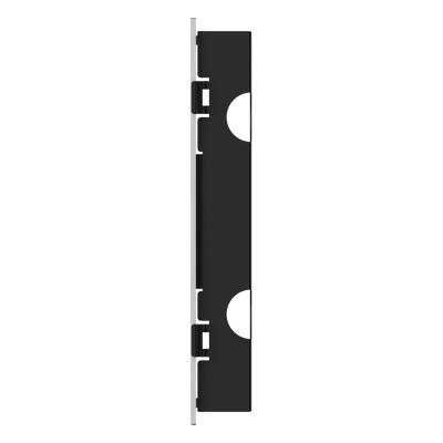 HIKVISION - Carcasa Gang Box / Montaje Parcial Empotrado / Acero SGCC + SUS316L / 248x129x35.9 mm (9.76x5.08x1.41 in) / 861.1 g (1.898 lb) / Serie DS-K1T673