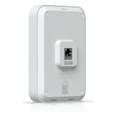 UBIQUITI - Punto de Acceso Wi-Fi 7 / In-Wall / 4x4 MU-MIMO / Cobertura 115 m² (1250 ft²) / 200 Usuarios / Switch PoE 2.5 GbE Integrado