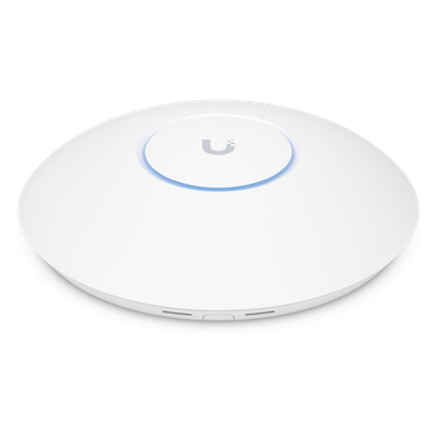 UBIQUITI - Access Point / WiFi 7 / Tribanda 2.4/5/6GHz / 8 Streams Espaciales / 2.5 GbE / 160 m² (1.750 ft²) / +500 Clientes / PoE+ / Techo o Pared