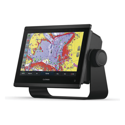 GARMIN - Plotter con Ecosonda / Pantalla Táctil 9" / CHIRP ClearVü SideVü / Potencia 1 kW / GPS GLONASS 10 Hz / Red NMEA 2000