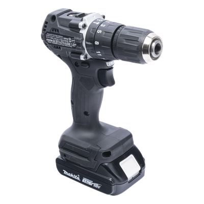 MAKITA - Rotomartillo/Taladro Inalámbrico SIN CARBONES, Broquero de 1/2", 1,700 RPM, 18VâŽ“, Torque: 40 N.m C/2 Bat. (1.5Ah) y Cargador.