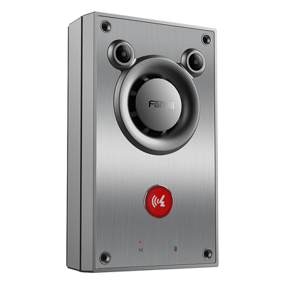 FANVIL - Intercomunicador IP de Emergencia / Altavoz 10W / 2 Líneas SIP / IP66 e IK10 / PoE 802.3af / Rango -40°C a 70°C
